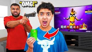 Little Brother STOLE My Credit Card To Buy The New Chapter 5 Season 4 Battle Pass.. (FORTNITE!)