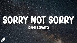 Demi Lovato - Sorry Not Sorry (Lyrics)