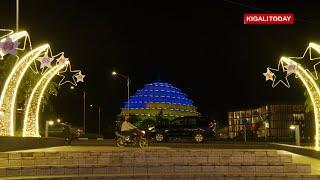 Festive Season Decorations Light Up Kigali || Let's have a Brief Tour Together