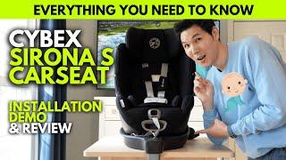 CYBEX SIRONA S 360 Carseat - Review, Install Guide, Will it Fit?