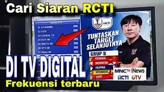 Channel RCTI tidak ada di TV digital, ini Solusinya