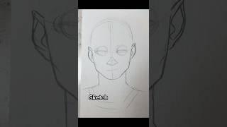 SKETCH vs FINAL #sketchbook #artist
