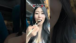 What I Ate KTX Train to Busan #korea