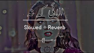 Alai KaNa (Slowed+Reverb) Pashto Song | Sad Song | Lofi Song | New Song 2022