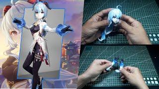 Genshin impact （原神） | Figures Making | GANYU | Papercraft