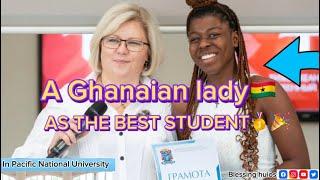 Great achievement for GhanaiansShe emerged as  the best student for 2022/23 academic year at PNU