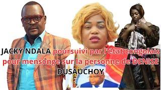 JACKY NDALA POURSUIVI PAR L'ETAT CONGOLAIS POUR MESONGE DE VI*O*L*£