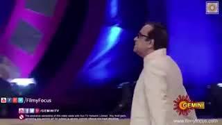 CHIRANJEEVI imitates BRAHMANANDAM