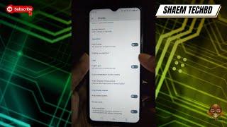 How to Turn on Night Lights in Realme Narzo 50A Prime