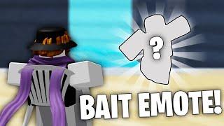 This BAIT EMOTE Makes People SPAM Their COUNTERS! | The Strongest Battlegrounds ROBLOX