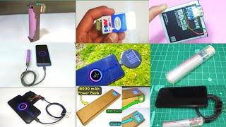 Top 10 DIY Ideas to Make Power Bank at Home || DIY Power Bank || Best Power Bank 2022