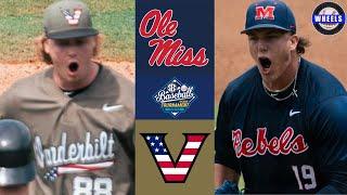 #7 Ole Miss vs #4 Vanderbilt | SEC Championship | 2025 College Baseball Highlights