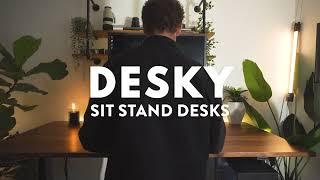 Desky Elevates Your Productivity: Seamless Adjustments with Our Bluetooth Standing Desk