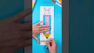  BUNNY PENCIL DIY! ️ #shorts #kidsvideo
