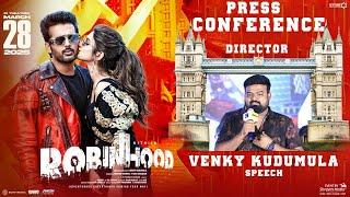 Director Venky Kudumula Speech @ Robinhood Press Conference | Nithiin | Sreeleela