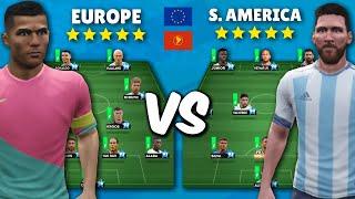 EUROPE vs. SOUTH AMERICA IN DLS 24…