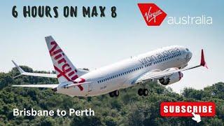Brisbane to Perth on Virgin Australia  | 737 MAX 8 | Trip Report [ 2024 ]