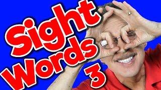 New Sight Words 3 | Sight Words Kindergarten | High Frequency Words | Jump Out Words | Jack Hartmann