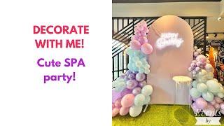 Another Random Party vlogging | SPA PARTY | Philippines | Events by cheri