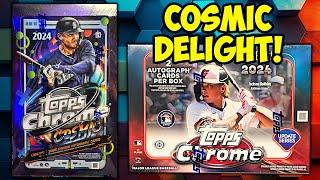 2024 TOPPS CHROME COSMIC & CHROME UPDATE BASEBALL CARD MIXERS!