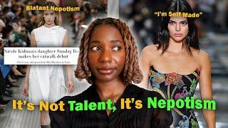 Nepotism Has Replaced Top Models