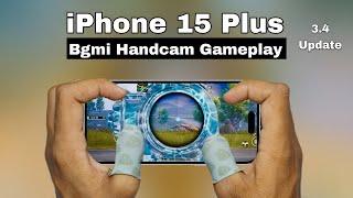 iPhone 15 Plus Bgmi Test !! iPhone 15 Plus Bgmi Best Sensitivity | Handcam #bgmi #bgmisensivity