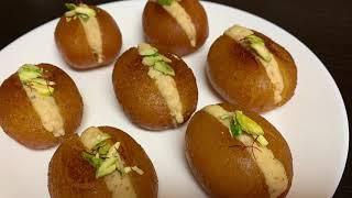 Malai Gulab Jamun | Gits Khoya Jamun Recipe