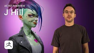 J Hill on Teaching, Sculpting Iconic Characters and ZBrush for iPad