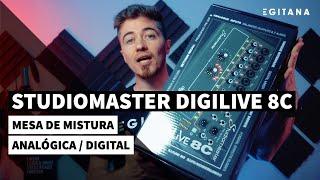 The return of STUDIOMASTER - Digilive 8C - Analog and Digital Mixing Console | EGITANA.pt