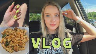 days in my life: mini morning routine, getting nails done & cooking shrimp pasta | tricia marchese