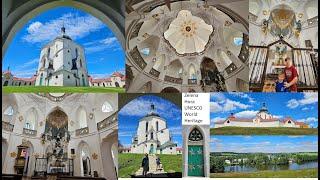 Zelena Hora Czech Republic: Church  St John of Nepomuk ,UNESCO World Heritage built 1719 to 1722