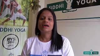 Siddhi Yoga: Yoga Teacher Training (RYT200) Review by Silja from Dubai at Rishikesh, India