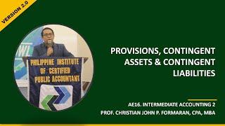 FAR. Provisions, Contingent Liabilities & Contingent Assets (Ref: Millan & Valix)