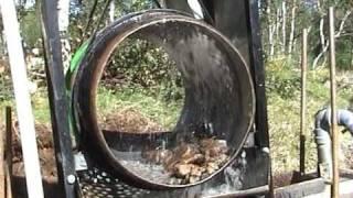 Gold-washing  in Finnish Lapland