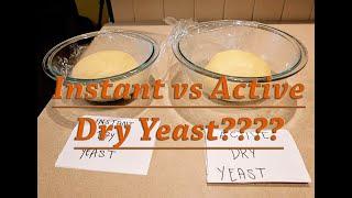 Instant Dry Yeast vs Active Dry Yeast