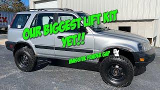 How to lift your 1997-2001 CRV 4 inches with the HRG ultimate kit (2021)