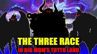 Kaido's Oni Race | The Three Missing Tribes from Big Mom's Totto Land | One Piece Chapter 1025