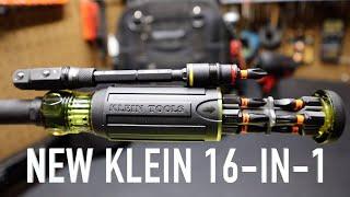 NEW Klein Tools 16-in-1 Impact Hybrid Screwdriver | KNECT 32516HD