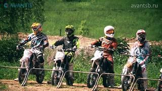 Pitbike Russia 2017 / 2 этап / Класс 12/14 Hobby / 1 заезд / #717 Максимкин Максим