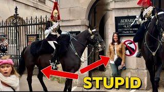 SHOCKING, I CAN’T BELIEVE THIS HAPPENED TODAY AT HORSE GUARDS