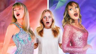 Convincing My Daughter I’m TAYLOR SWIFT! Transforming into TSwift