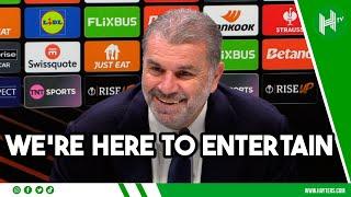 WHY CAN'T WE BE ENTERTAINING | Ange Postecoglou | Tottenham 2-2 AS Roma