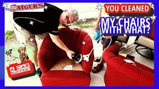 You Cleaned My Chairs with That? How to Clean a Chair with Low Moisture