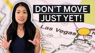 The PROs and CONs of Moving to Las Vegas [ UP - TO - DATE ]