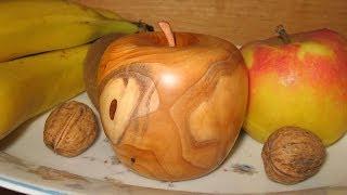 Woodturning - Making a Wooden Apple