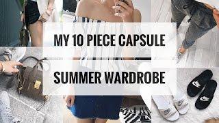 My 10-Piece Capsule Summer Wardrobe 2016 | CIARA O' DOHERTY