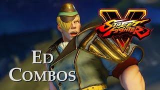 Street Fighter V: A short combo video of Ed