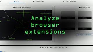 Use ExtAnalysis for Browser Extension Analysis [Tutorial]