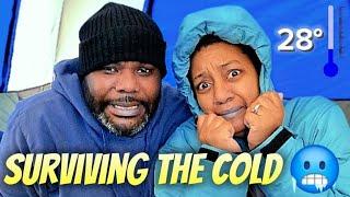 Conquering Extreme Cold Weather Tent Camping | Powered By Voited, We Made It Out Alive! @voited