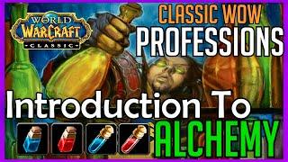 Classic Vanilla WoW Professions: Introduction to Alchemy Master Guide World of Warcraft